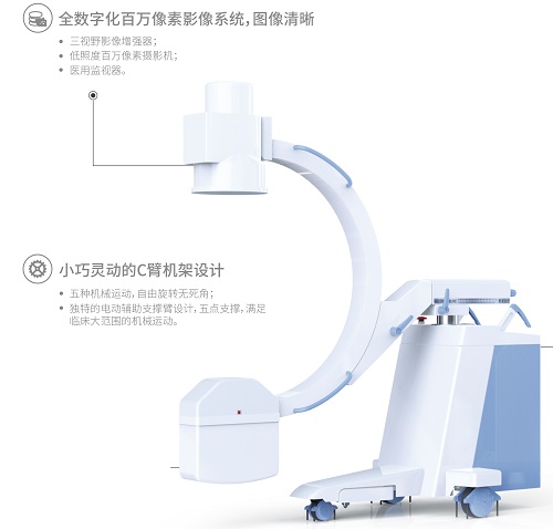 高頻移動式手術X射線機PLX112B結構圖 高頻移動式手術X射線機PLX112B結構圖